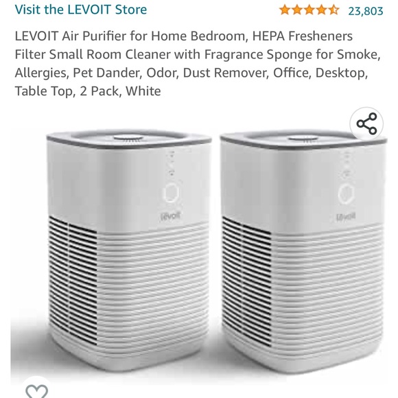NOT FOR SALE ANYMORE! Coway Airmega and levoit air purifiers - Picture 3 of 14